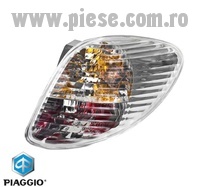 Semnalizare spate dreapta transparenta originala Piaggio X9 - X9 Amalfi - X9 Evo - X9 Evolution 4T LC 125-180-200-250-500cc